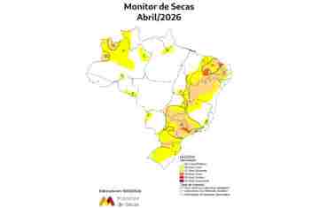 Agência Nacional de Águas divulga novo quadro do Monitor de Secas no Paraná